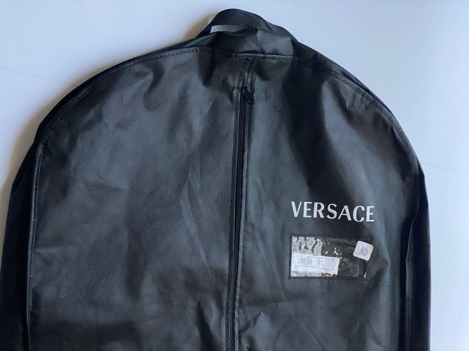 Brandneuer, faltbarer Kleidersack für Jacke/Weste von Versace, Schwarz, 43 Zoll L x 23,5 Zoll B 1002751 