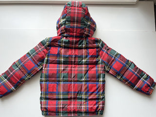 Neu mit Etikett: 185 $ Polo Ralph Lauren Jungenjacke mit Kapuze, Rot, S (8 Jahre) 
