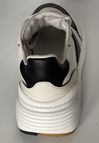 NIB $790 Bottega Veneta Men's Leather & Mesh Sneakers White/Black 10 US 565646