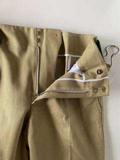 Neu mit Etikett: 1100 $ Bottega Veneta Damenhose aus schwerem Baumwolltwill 2 US (38 Euro) 686055