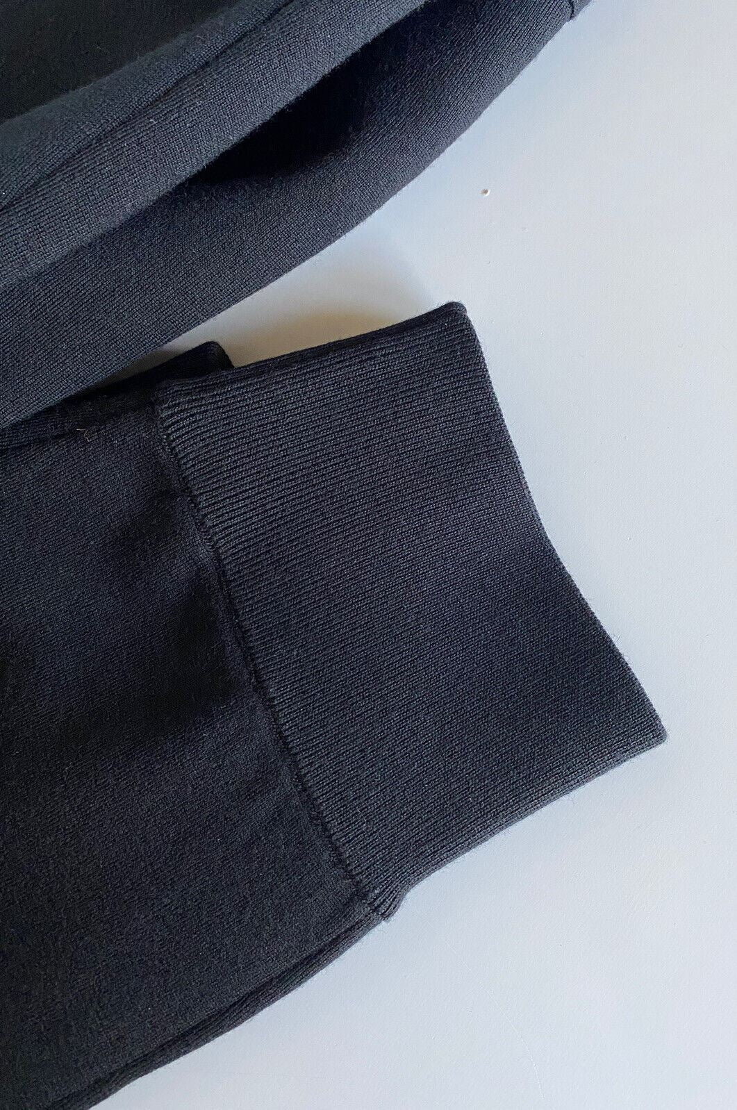 Neu mit Etikett: 1950 $ Bottega Veneta Casual Double Face Wollhose Schwarz Large Italien 626912 