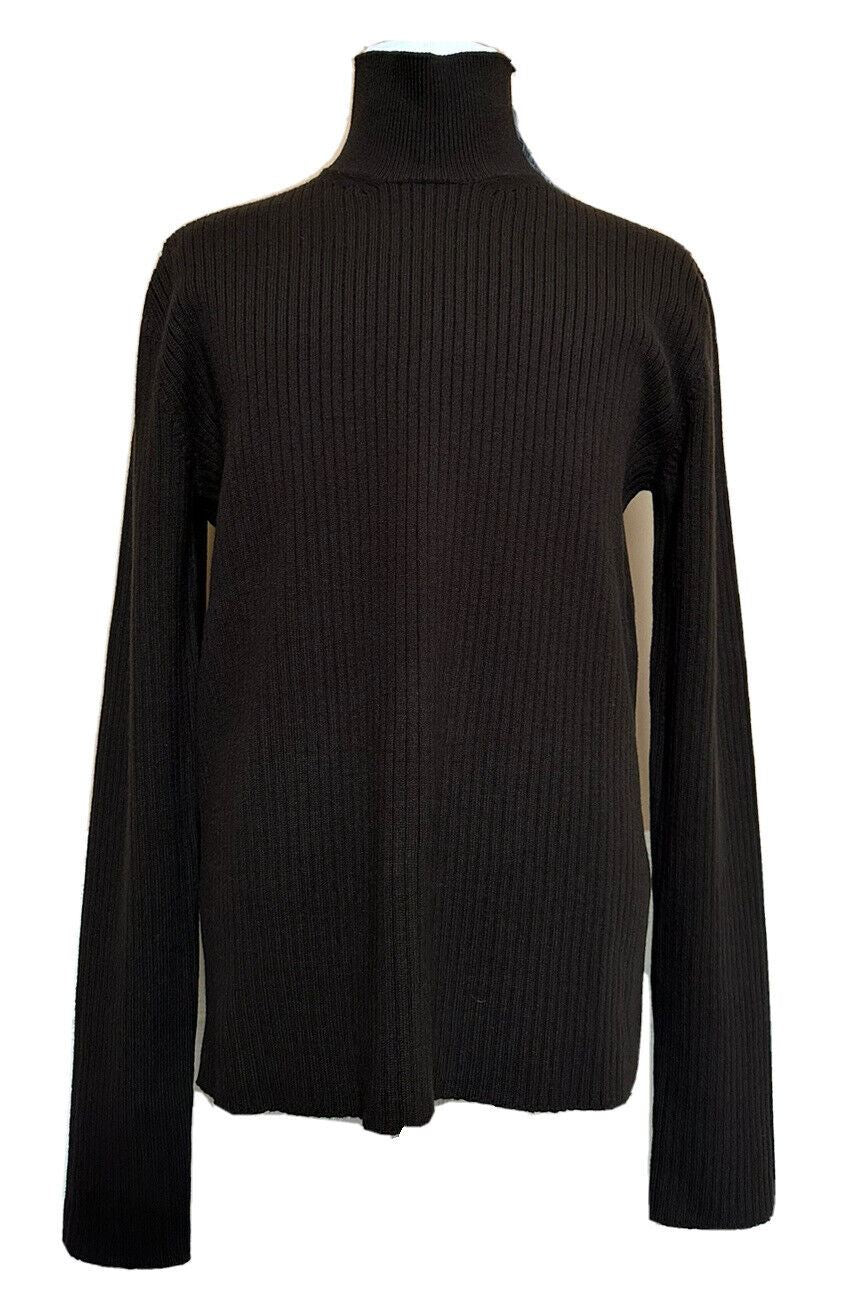 NWT $1100 Bottega Veneta Cashmere/Wool Turtleneck Sweater Chocolate  XL 648972