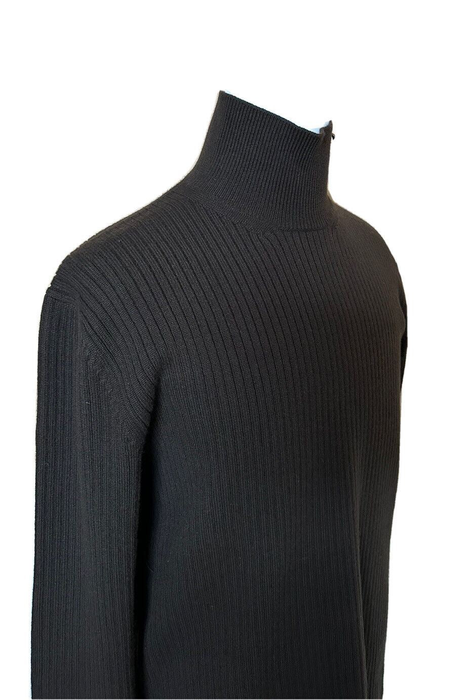 NWT $1100 Bottega Veneta Cashmere/Wool Turtleneck Sweater Chocolate  XL 648972