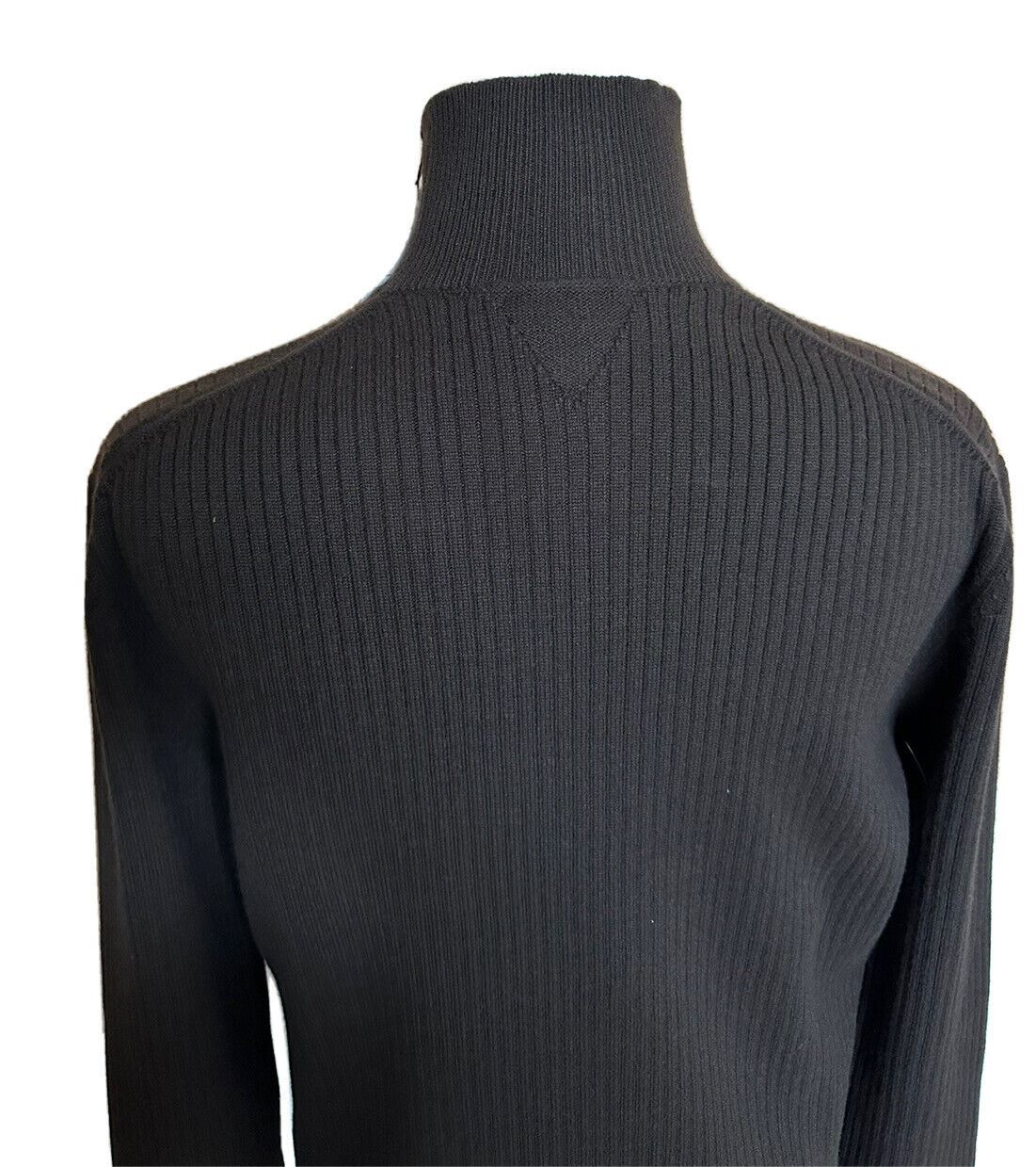 NWT $1100 Bottega Veneta Cashmere/Wool Turtleneck Sweater Chocolate  XL 648972