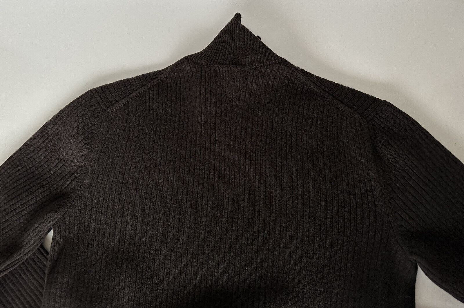 NWT $1100 Bottega Veneta Cashmere/Wool Turtleneck Sweater Chocolate  XL 648972