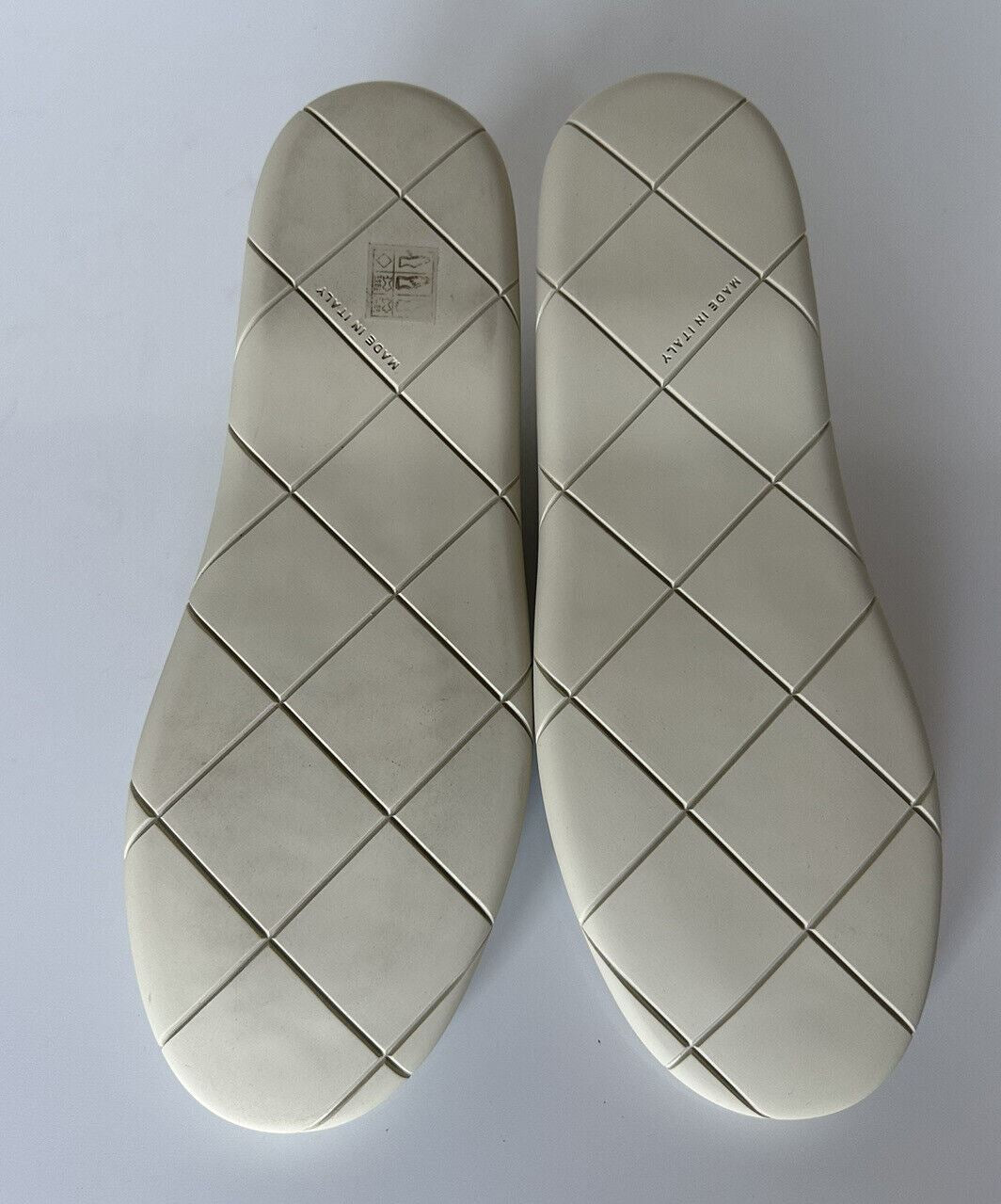 Мужские кроссовки Bottega Veneta Lagoon Nappa из кожи морской соли стоимостью 750 долларов США 10 США 651305 