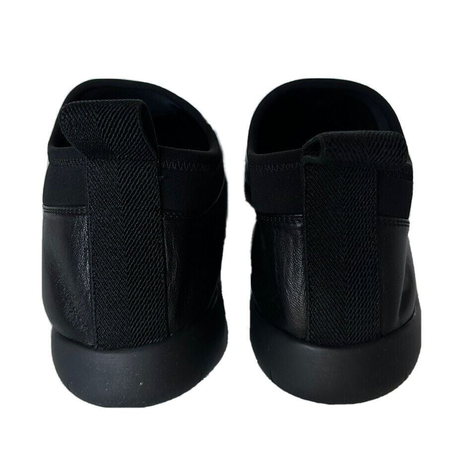 NIB $750 Bottega Veneta Mens Lagoon Nappa Leather Black Sneakers 13 US 640216