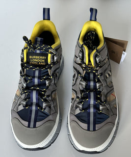 NIB Burberry Herren Union Check Archive Beige Sneakers 9 US (42 Euro) 8053928IT 