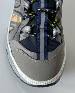 NIB Burberry Herren Union Check Archive Beige Sneakers 9 US (42 Euro) 8053928IT 