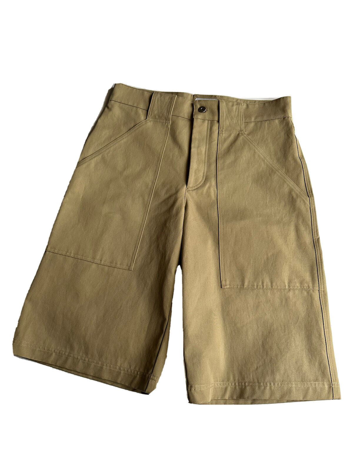 Neu $790 Bottega Veneta Herren-Shorts aus dichtem Baumwollseil 34 US (50 Euro) 666454 IT 