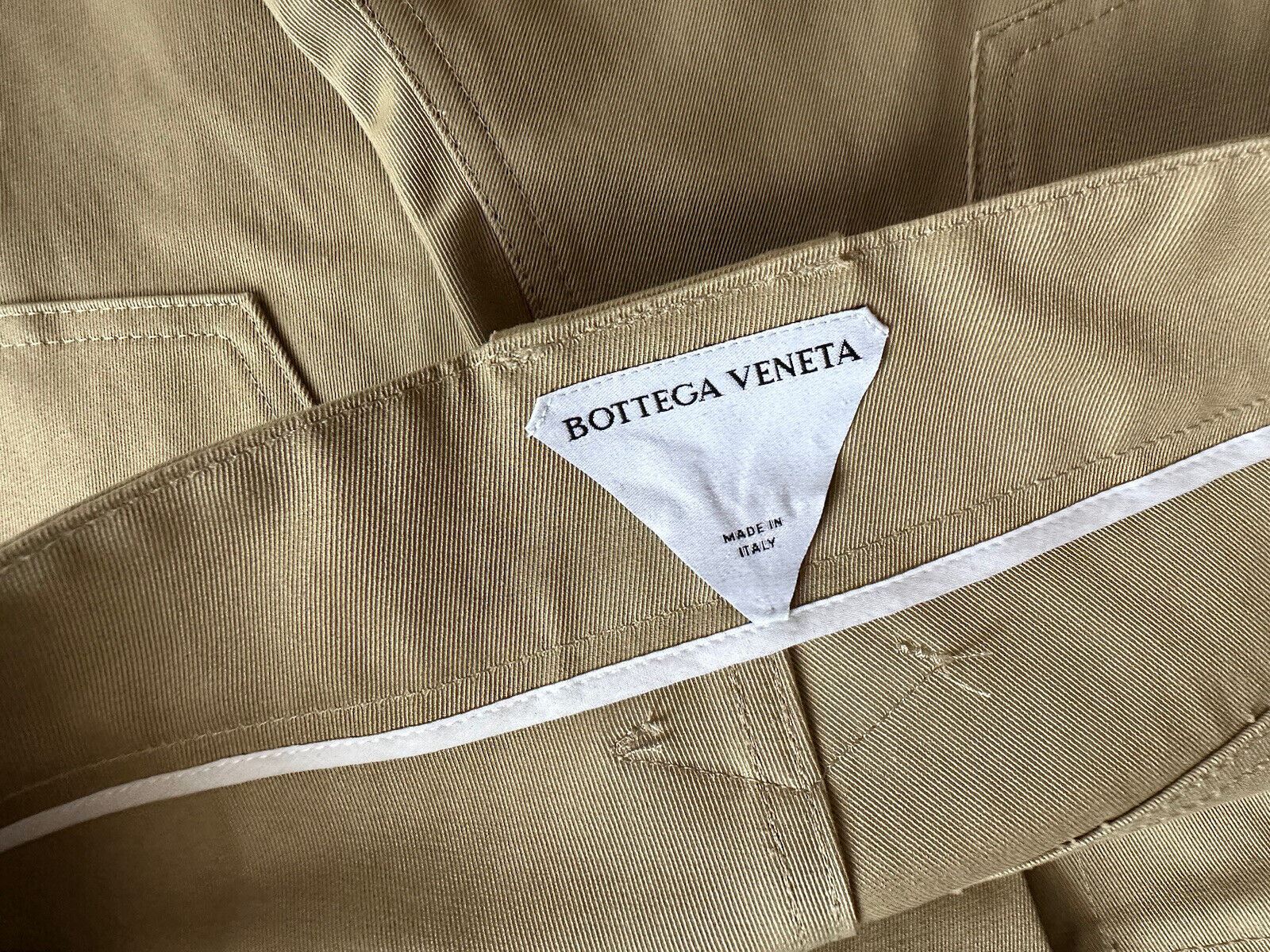 NWT $790 Bottega Veneta Men's Dense Cotton Rope Shorts 38 US (54 Euro) 666454 IT