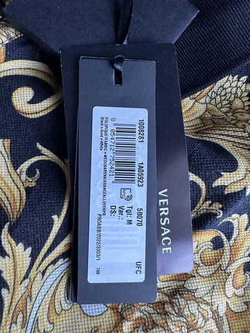 Рубашка поло Medusa Renaissance из ткани Versace Piquet, размер NWT 600 долларов США, средняя 1008281