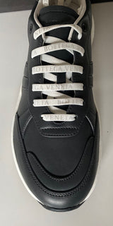 NIB 850 $ Bottega Veneta Herren-Sneakers aus grauem Kalbsleder 9 US (42) 565646 2015 