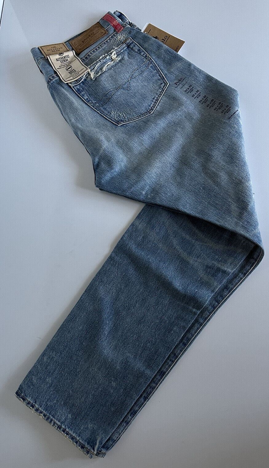 СЗТ 188 долларов США Polo Ralph Lauren The Sullivan Узкие синие джинсы 33/32
