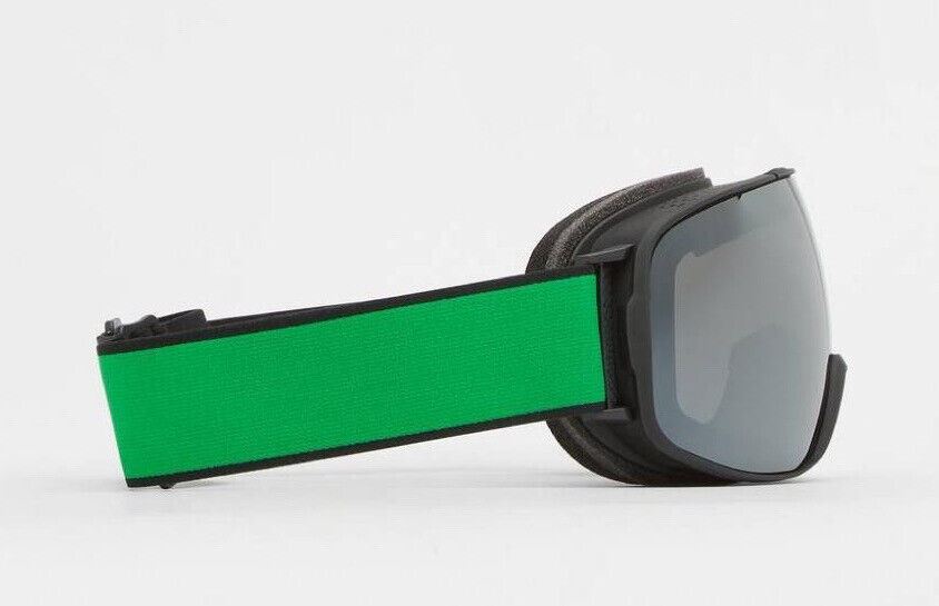 NWT $760 Bottega Veneta Rubber-injected Ski Goggles Sunglasses Black 691536