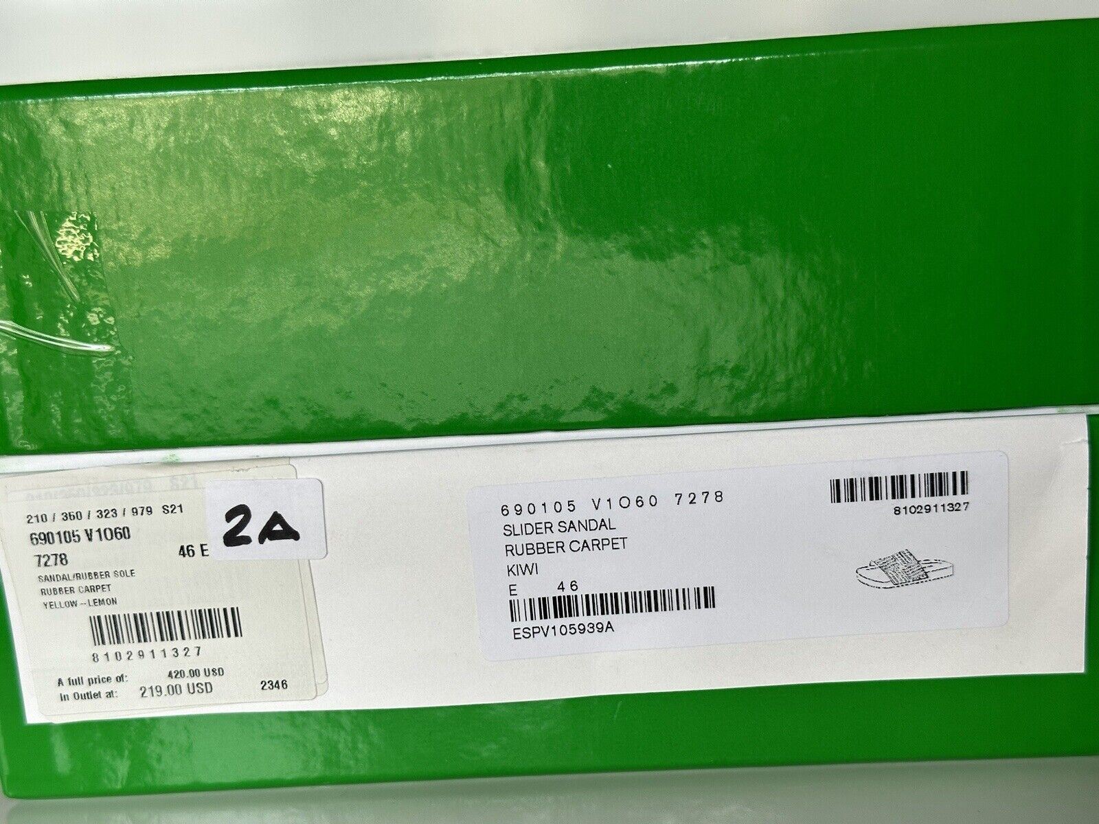 Мужские резиновые шлепанцы Bottega Veneta стоимостью 420 долларов США 13 США (46 евро) 690105