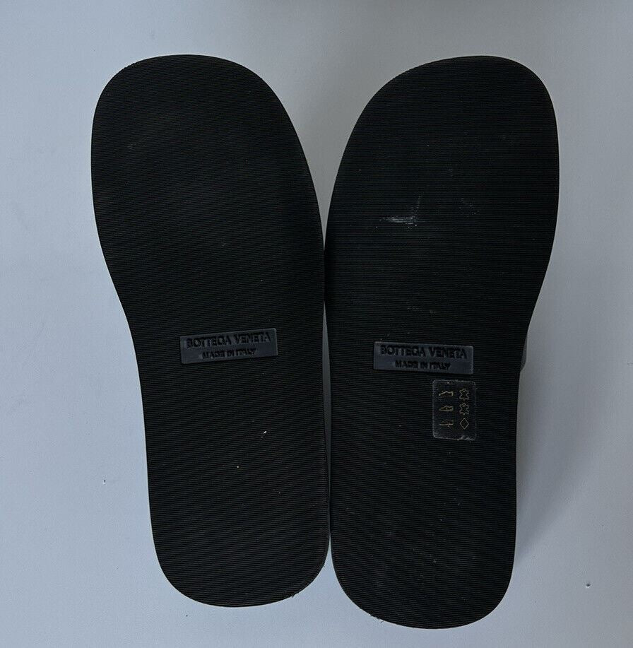 NIB $690 Bottega Veneta Men's Vienna Calf Leather Sandals Inkwell 7 US 667087