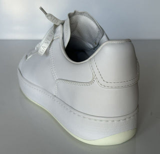 NIB 690 $ Bottega Veneta Herren-Sneakers aus weißem Kalbsleder 9,5 US (42,5) 578298