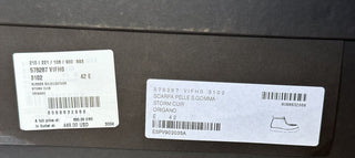 NIB $ 890 Bottega Veneta Leder Grüne leichte Stiefeletten 9 US 578287 Italien