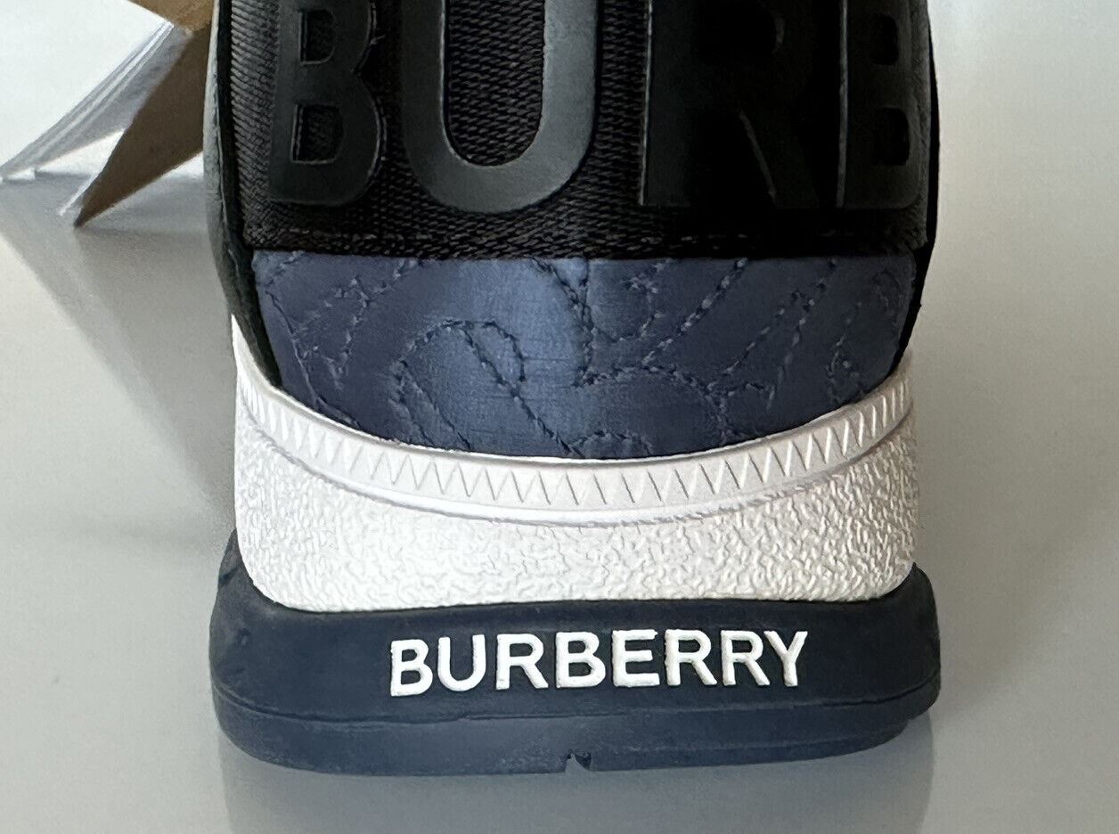 Neu mit Etikett: 410 $ Burberry K1-Brockton Jungen-Sneaker, Kieselblau, 33 Euro 80446281 