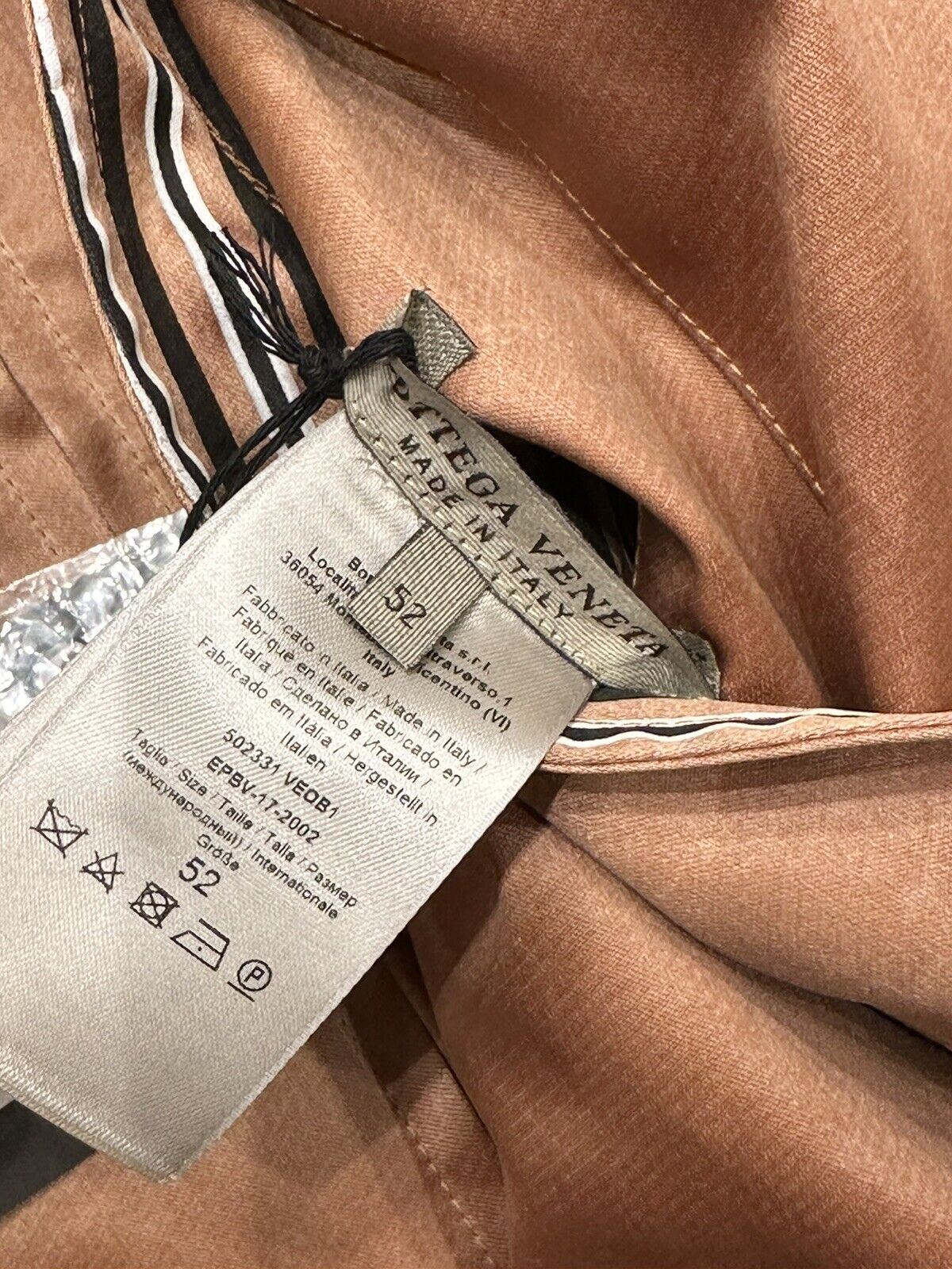 Neu mit Etikett: 2900 $ Bottega Veneta Herren-Satin-Doppelseitige Bomberjacke 42 US 618490