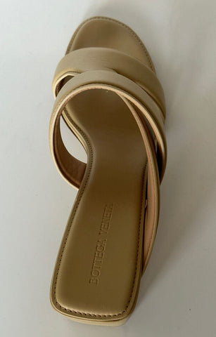 Сандалии-мулы Bottega Veneta из телячьей кожи стоимостью 840 долларов США Cane Sugar 9, США 651376 