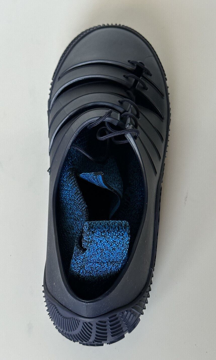 NIB 750 долларов США Bottega Veneta Tech Knit Rubber Blue Climber Кроссовки 10 США 658725 IT 