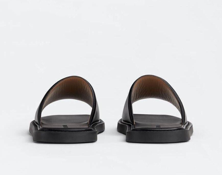 Мужские сандалии из телячьей кожи Bottega Veneta, NIB, 690 долларов США, черные 7 США 667087 IT 