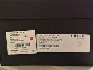 NIB $740 Bottega Veneta Douglas Intrecciato Leder Kaki Schuhe 11 US 608763 IT 