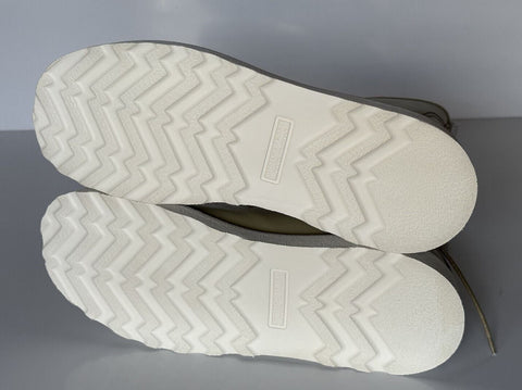 NIB $950 Bottega Veneta Leather Green Lightweight Lace up Boots 12 US 578289