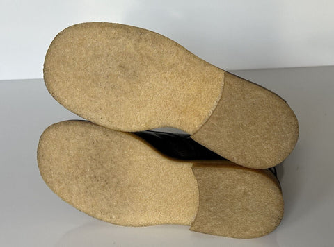 NIB $1450 Bottega Veneta Military Calf Leather Lace up Black Boots 8 US 610338