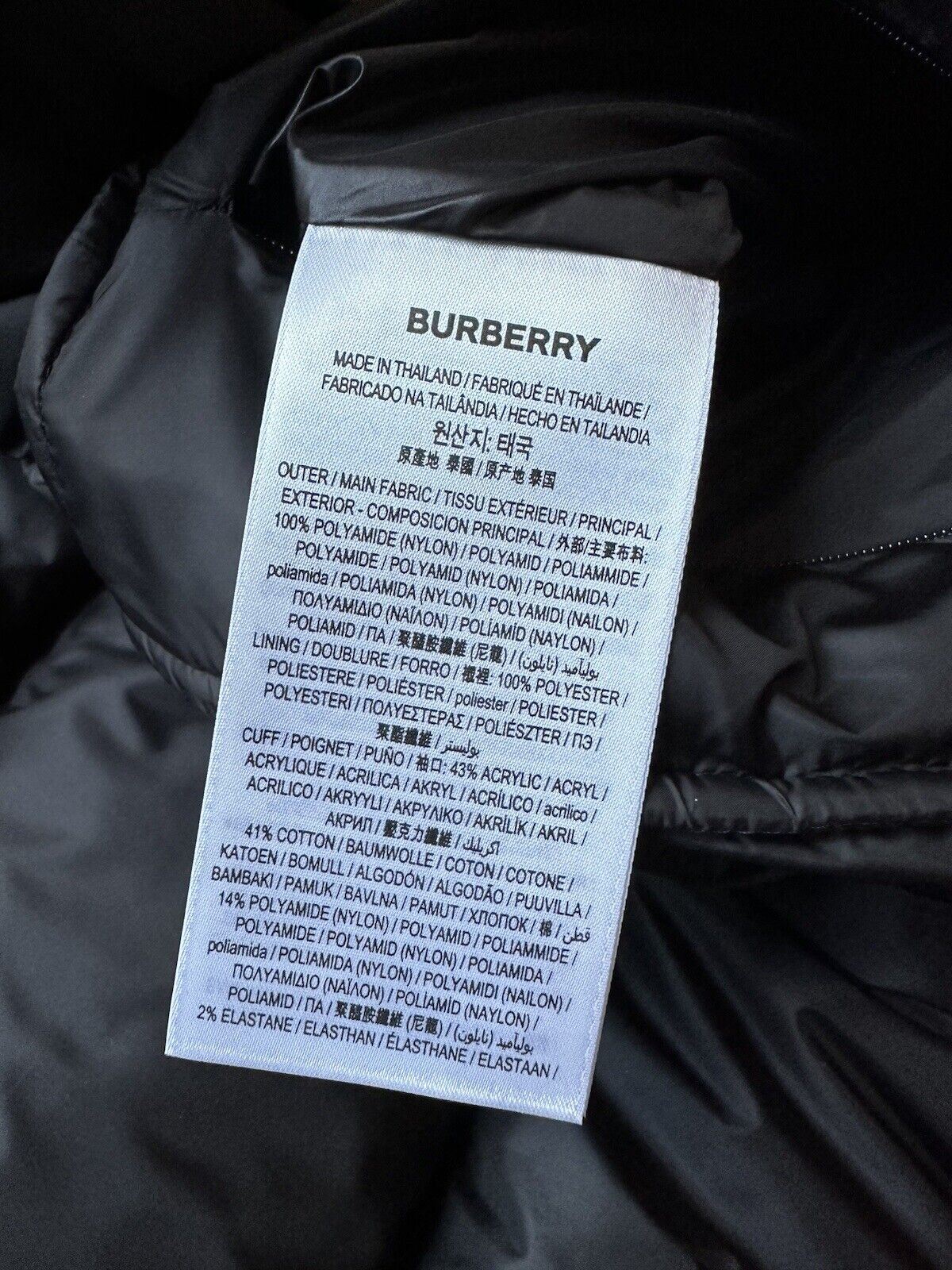 NWT $1350 Burberry London Women's Hooded Puffer Jacket Soft Fawn Medium 8061337