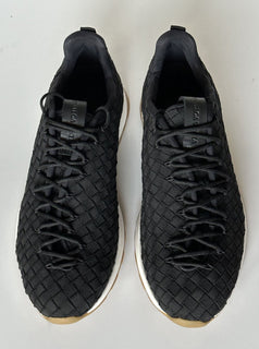 NIB 790 $ Bottega Veneta Herren Speedster Sneakers Schwarz 8,5 US (41,5 Euro) 609915 
