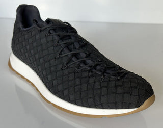NIB 790 $ Bottega Veneta Herren Speedster Sneakers Schwarz 10 US (43 Euro) 609915 