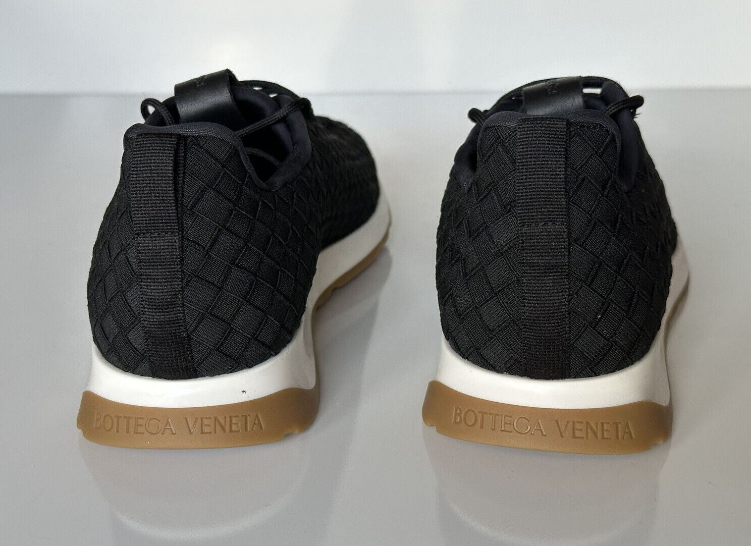 NIB $790 Bottega Veneta Men's Speedster Sneakers Black 10 US (43 Euro) 609915