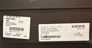 NIB 790 $ Bottega Veneta Herren Speedster Sneakers Schwarz 9,5 US (42,5 Euro) 609915 
