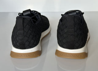 NIB 790 $ Bottega Veneta Herren Speedster Sneakers Schwarz 9,5 US (42,5 Euro) 609915 