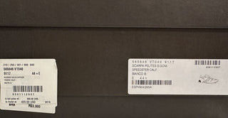 NIB $ 850 Bottega Veneta Herren-Sneakers aus weißem Kalbsleder 11,5 US 565646 9117 