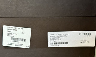 NIB 950 $ Bottega Veneta Herren-Sneaker aus Leder in Schwarz/Gelb 9 US (42) 578305 1013 
