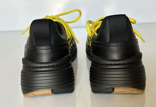NIB 950 $ Bottega Veneta Herren-Sneaker aus Leder in Schwarz/Gelb 8,5 US 578305 1013 