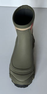 NIB Burberry Ryan Rubber Damen-Stiefeletten in Dunkelgrün, 11 US (41 Eu) 8045185 IT 