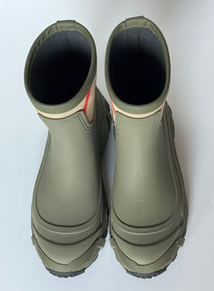 NIB Burberry Ryan Rubber Damen-Stiefeletten in Dunkelgrün, 11 US (41 Eu) 8045185 IT 
