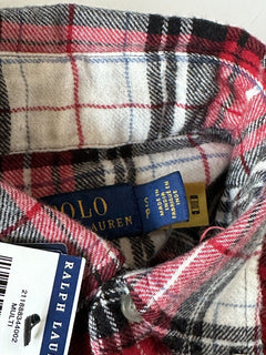 Neu mit Etikett: 198 $ Polo Ralph Lauren Damen-Bär-Button-Down-Hemd Small