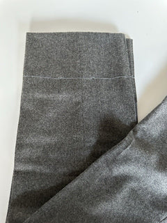 Neu mit Etikett: 595 $ Ralph Lauren Purple Label Wollanzughose Grau 34 US Hergestellt in Italien
