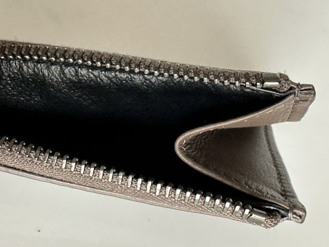 NWT 350 долларов США Bottega Veneta Плетеный мужской кожаный футляр для визиток Сталь 367004 Италия 