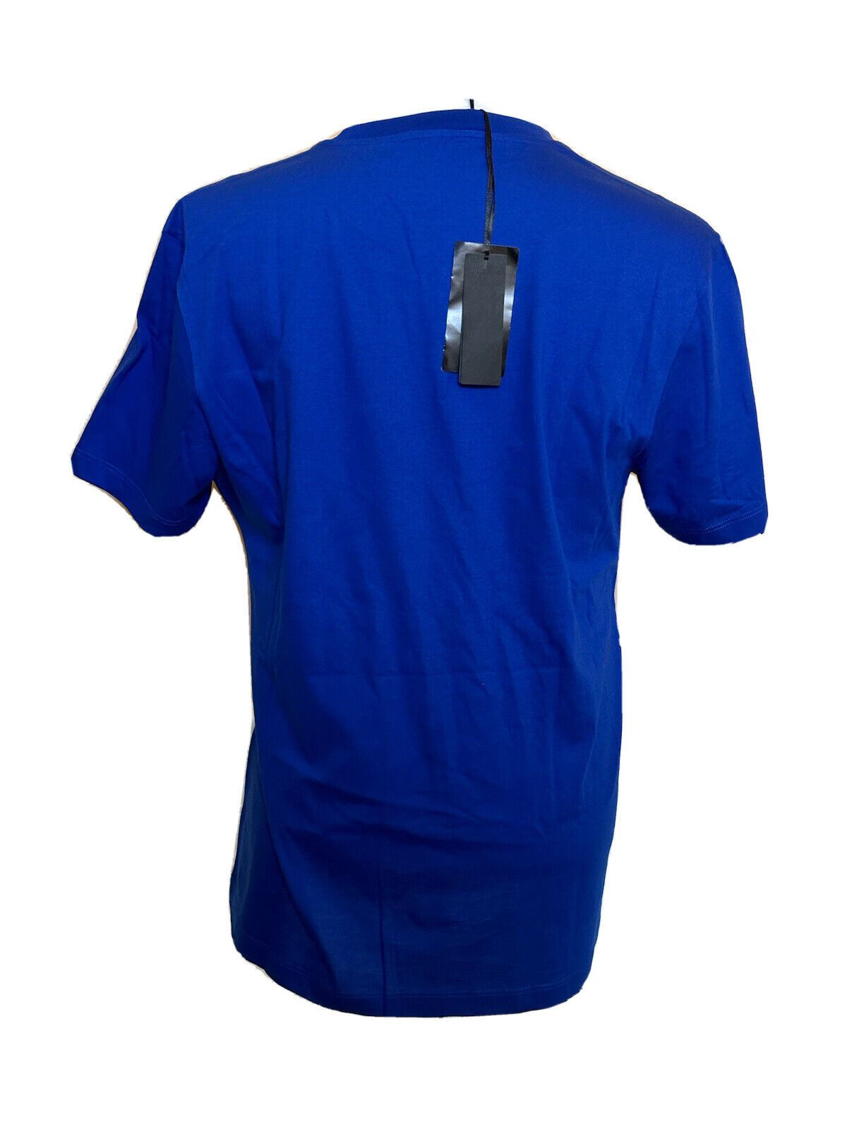 NWT 450 $ Versace Smiley Medusa Logo Blau/Limette Jersey T-Shirt 5XL 1002464