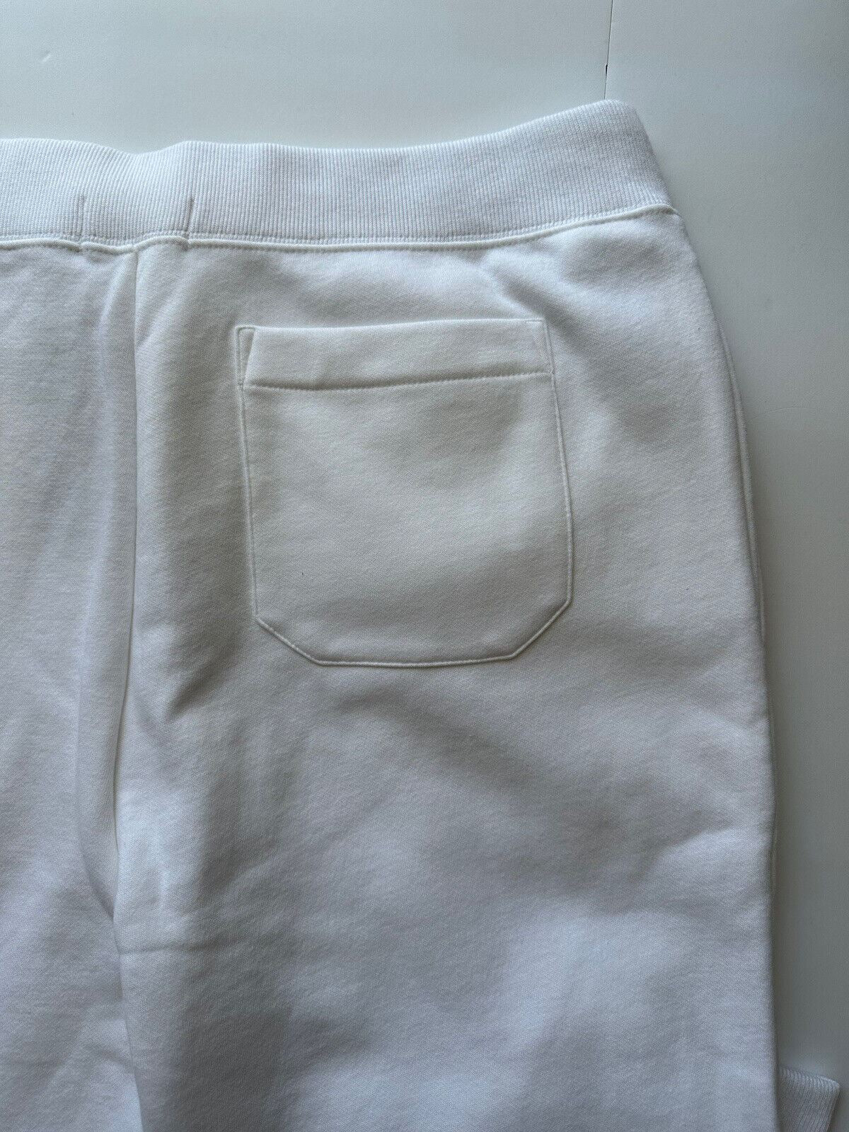 Neu mit Etikett: 138 $ Polo Ralph Lauren Herren-Jogginghose mit Polo-Logo in Weiß, lässig, XL/TG