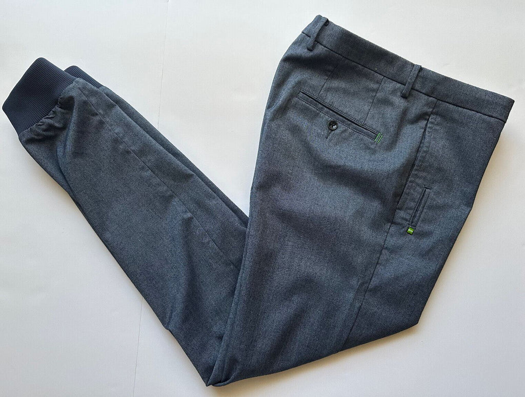 Boss Hugo Boss Blue Casual Slim Fit Pants 34 US (50 Euro - 36" Measured)