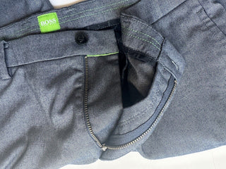 Boss Hugo Boss Blue Casual Slim Fit Pants 34 US (50 Euro - 36" Measured)