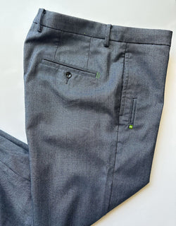 Boss Hugo Boss Blue Casual Slim Fit Pants 34 US (50 Euro - 36" Measured)